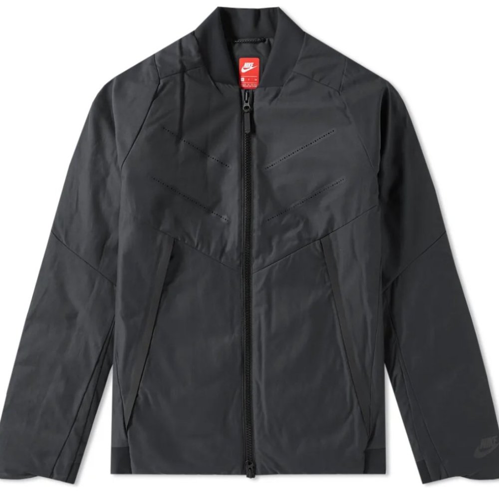 Nike Tech Pack Aeroloft Down Bomber Jacket 3XL 863726-010 Black Excellent Cond.